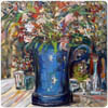 モーリス・ユトリロ「花瓶の花束」
